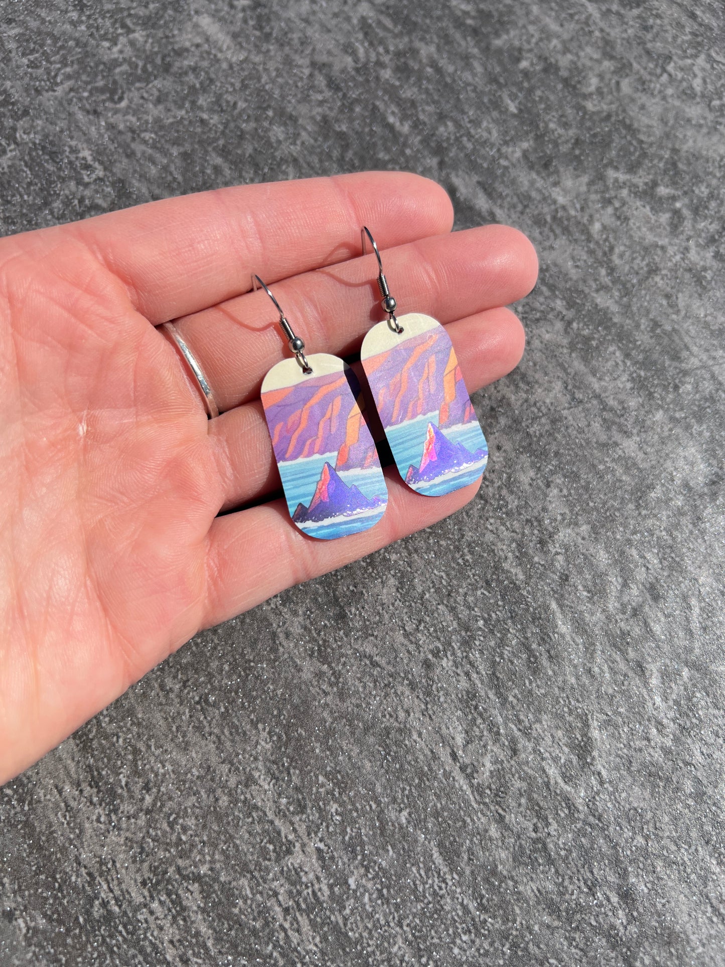 Shimmering Sea Rocks
