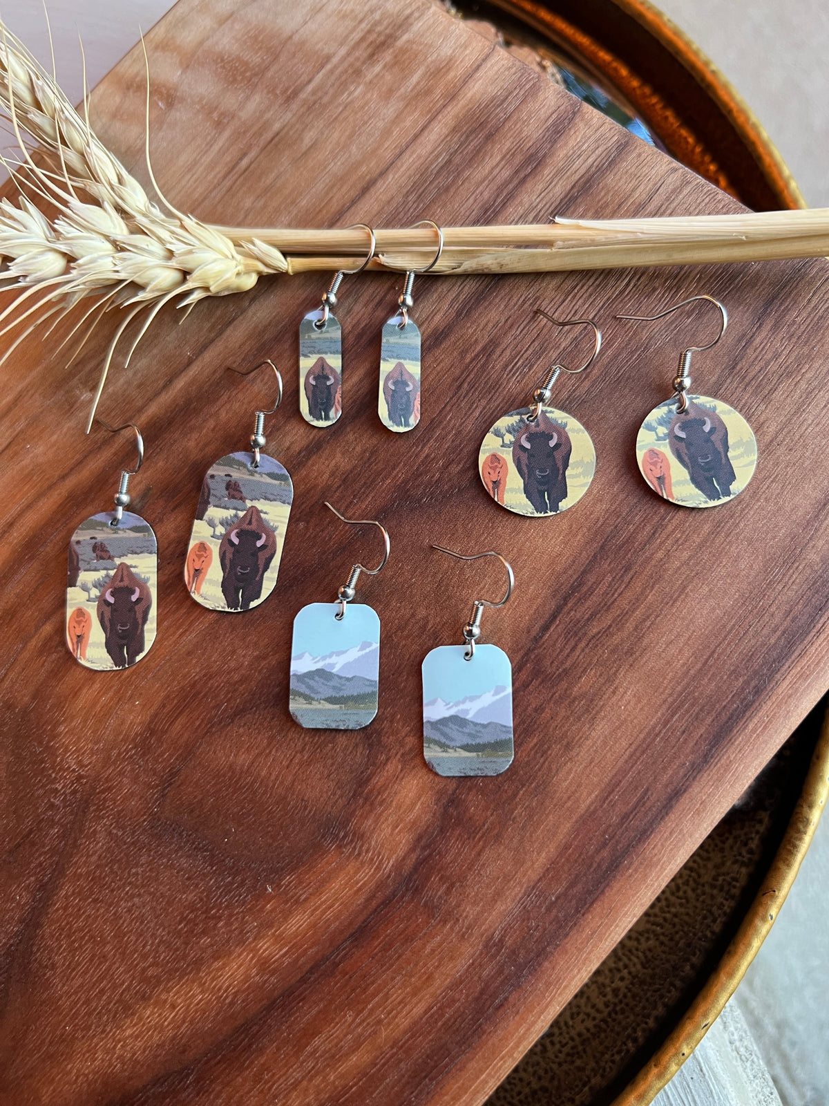 Bison Beerings