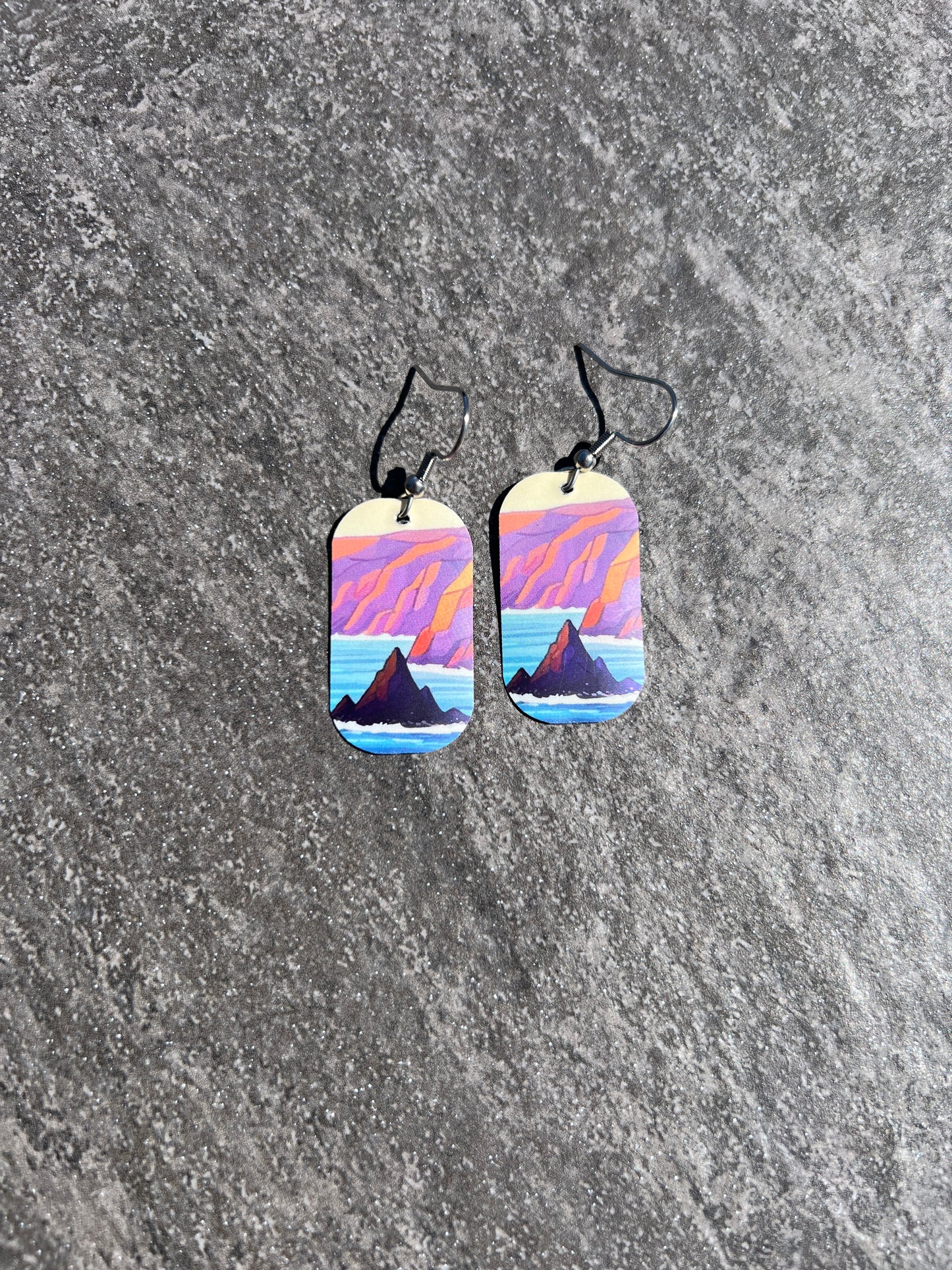 Shimmering Sea Rocks