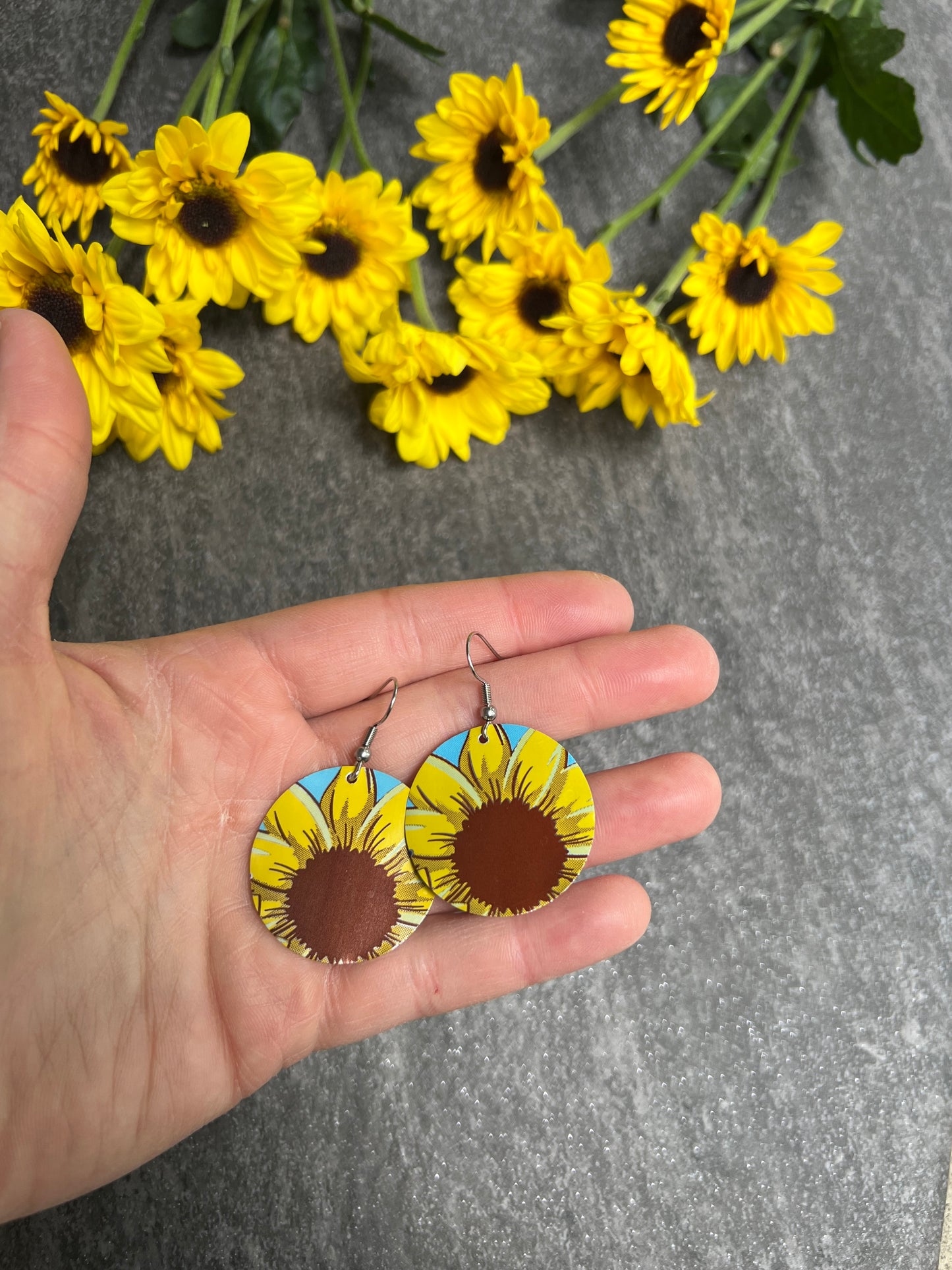Large Sunflowers