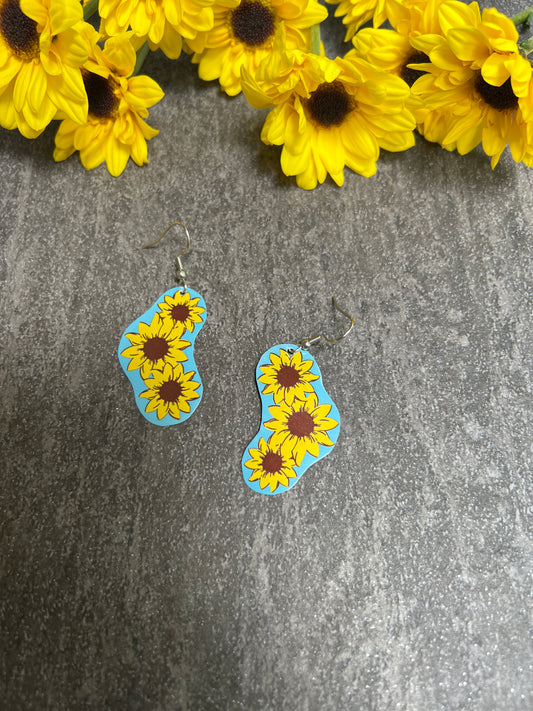 Sunflower Triplets